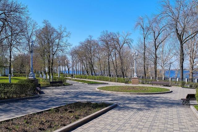 Volga embankment, Samara