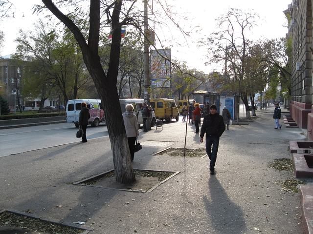 Street near the university