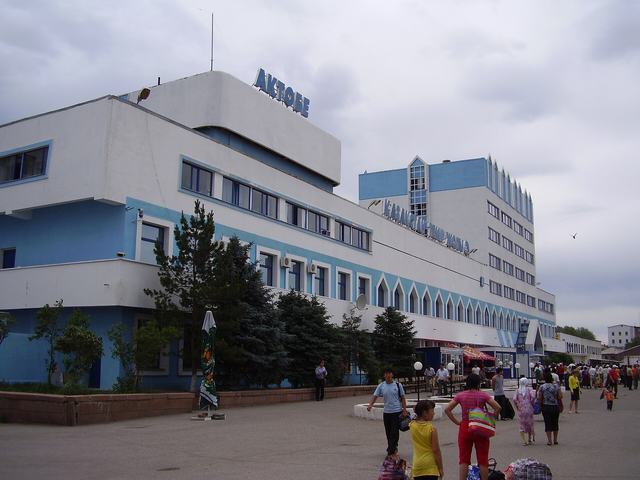 Aktobe railway station